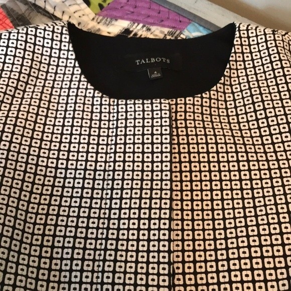 Talbots Suit Jacket Blazer sz 4 - Picture 12 of 15